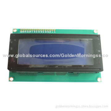 STN 20 x 4 Character LCD display Module, Blue mode